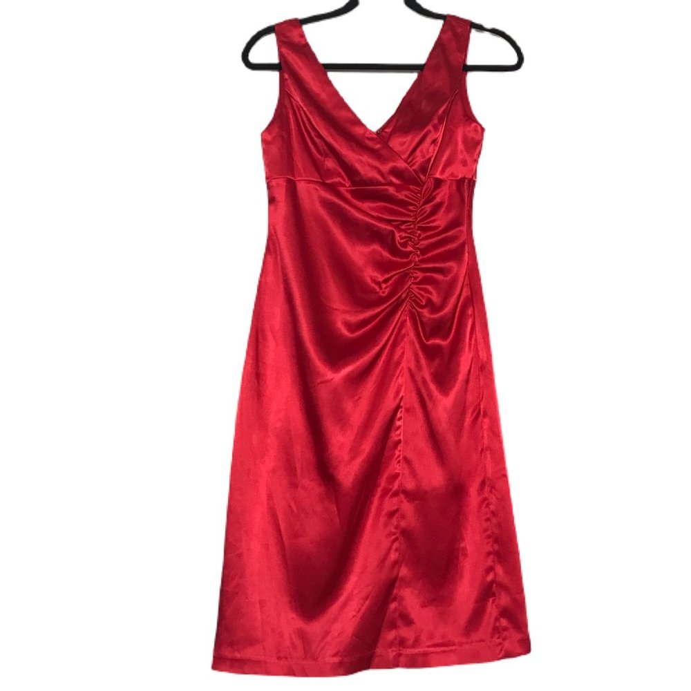 Blondie Nites By Linda Bernell Red Evening Dress 4